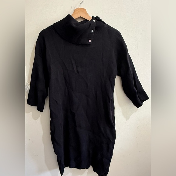 Cop.Copine Black Ribbed Knit Top - Picture 2 of 7